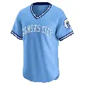 Men's No.38 Josh Taylor Kansas City Royals Light Blue Limited Throwback Cooperstown Collection Jersey