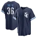 Youth No.36 Bailey Falter Kansas City Royals Navy Replica 2022 City Connect Jersey