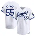 Youth No.55 Cole Ragans Kansas City Royals White Limited Home Jersey
